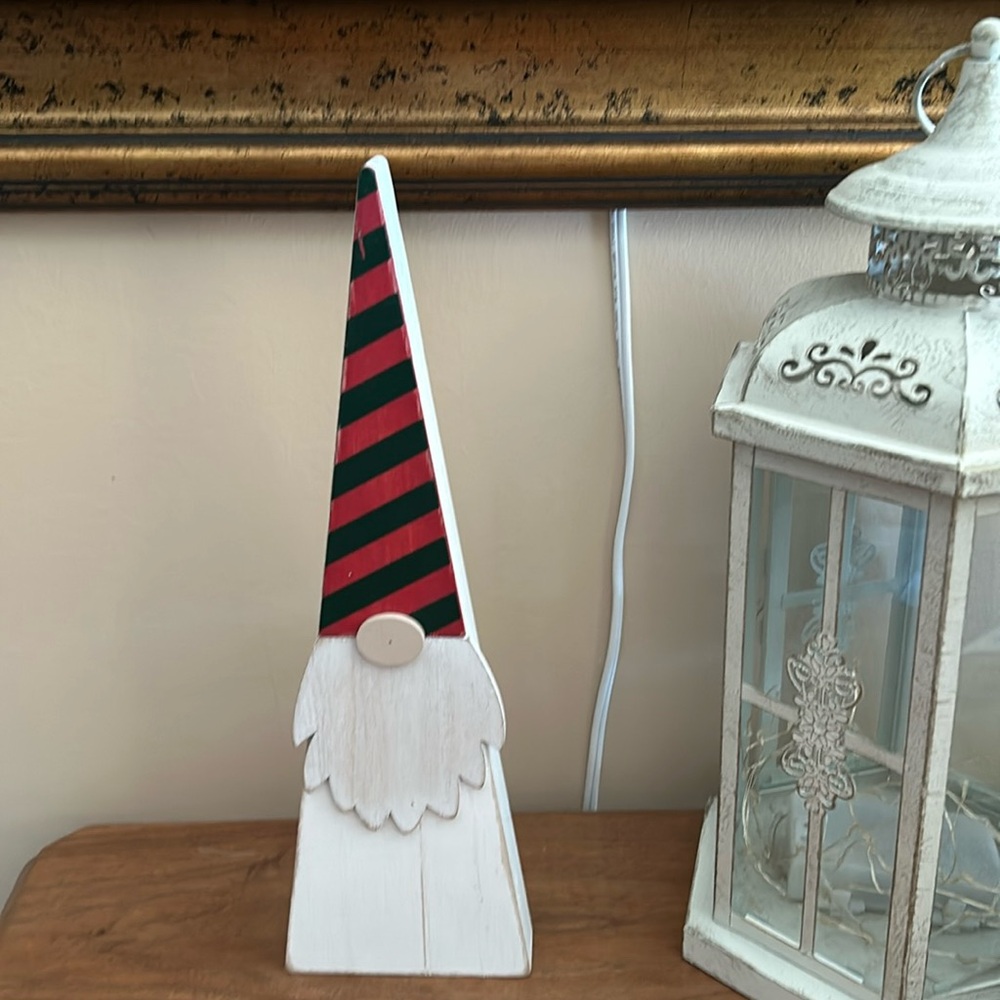 Wooden Christmas Gnome